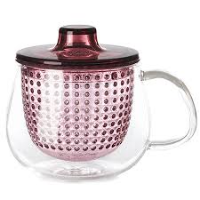 Kinto Unimug Red Tea Mug Infuser